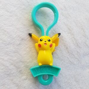 Vintage 2002 Pokemon Pikachu Wendy's Kids Meal Key Chain Only